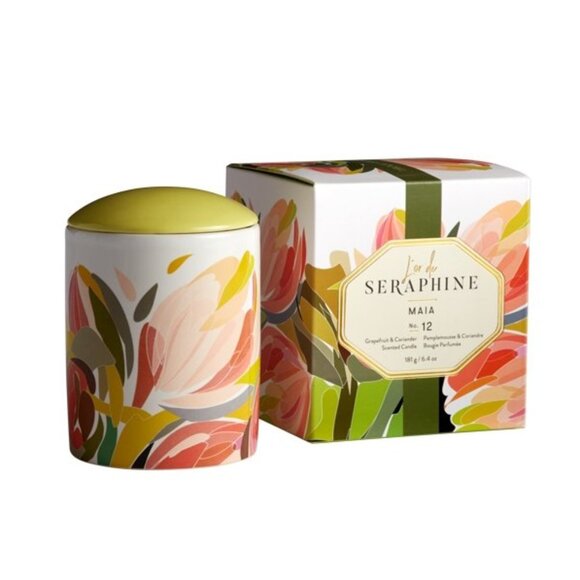 ❣️2/$36 NIB L'or De Seraphine No 12 Maia Candle Large 17 Oz Retail Price $59.00 - Picture 1 of 9